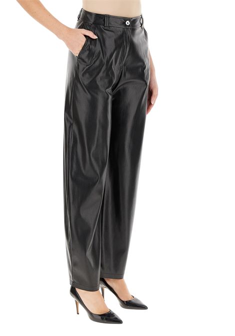 Soft touch leather effect balloon trousers PINKO | Trousers | 105371 A2P4Z99